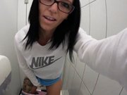 masturbation - She is 40 and enjoys masturbating in the toilet