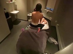 Asian - Beautiful Asian masseuse takes care of her client